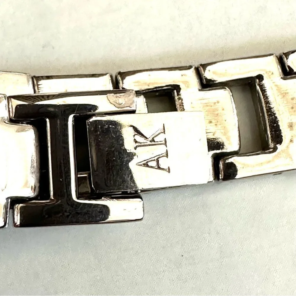 Anne Klein silver tone watch